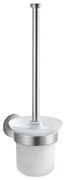 WENKO 19614100 - Szczotka WC BOSIO MATT 10x14 cm stal nierdzewna/srebrna/satynowa