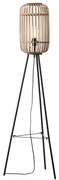 Brilliant - Lampa stojąca WOODROW 1xE27/60W/230V bambus