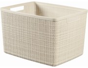 Curver Kosz Jute L 20 l, beżowy