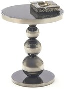 Okrągły stolik kawowy ze szklanym blatem N2-Z34