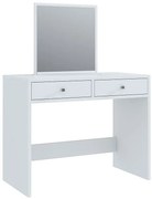 Biała klasyczna toaletka z lustrem B5-C83