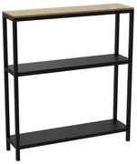 Stojak łazienkowy 67x60 cm czarne