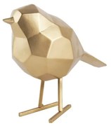 Figurka dekoracyjna w kolorze złota w kształcie ptaszka PT LIVING Bird Small Statue