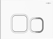 Mexen Tex 03 przycisk spłukujący, biały błyszczący - 6103-01