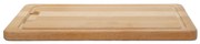 Deska do krojenia z drewna bukowego, prostokątna, z rowkami, Kesper