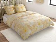 PrzytulneMieszkanie.pl PrzytulneMieszkanie.pl Pościel z mikrowłókna PALMERA kremowa Rozmiar pościeli: 70 x 80 cm | 140 x 200 cm