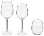 Kieliszki i szklanki ELAYA VOLTA, 12 elementów