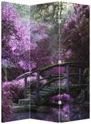 Parawan - Fioletowe drzewa (126x170 cm)