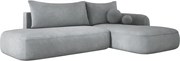 Narożnik BABU z funkcją spania układ L Prawy Tkanina CLOUD 81