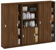 Zestaw szaf MIRELLI, Typ IX - orzech