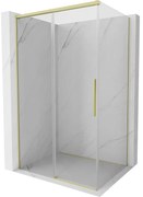 Mexen Rox kabina prysznicowa rozsuwana 110 x 80 cm, transparent, złota szczotkowana - 8C2-110-080-55-00