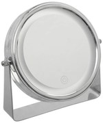 Podświetlane lusterko kosmetyczne LED, okrągłe, stojące