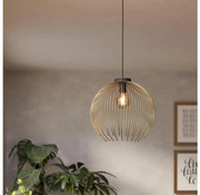 Eglo 901003 - Żyrandol na lince VENEZUELA 1xE27/40W/230V złoty