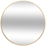 Lustro okrągłe w metalowej ramie OW, Ø 70 cm