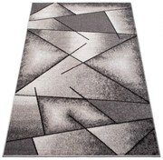 Dywan nowoczesny Perlage Wielokąty beżowo-szary 80 cm x 150 cm