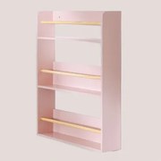 Półka Ścienna Z Mdf I Drewna Sosnowego Tom Kids Toasted Almond - Sklum