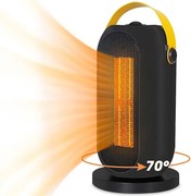 NETTLIFE Termowentylator z zabezpieczeniem przed przegrzaniem 1200 W, przenośny