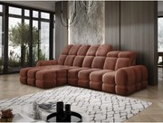 Narożnik TOLLO MINI S Lewostronny Elektryczna regulacja Salvador 07 kolor Rustykalny WERSAL