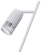 VERTICAL WHITE LAMPKA GABINETOWA 1xGU10, biała, na biurko, na stół