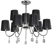 Czarna nowoczesna lampa wisząca - 5X D263 N4-B39