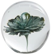Szklany obciążnik do papieru (wysokość 8 cm) Flower – Light &amp; Living