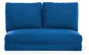 Niebieska rozkładana sofa 120 cm Taida – Balcab Home