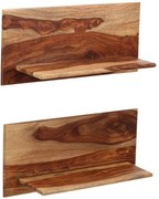 Zestaw drewnianych półek ściennych C8-T99