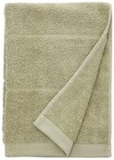 Jasnozielony bawełniany ręcznik frotte 50x100 cm Line – Södahl