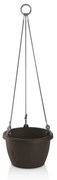 Gardenico Doniczka samonawadniająca do zawieszenia Marina brązowy, śr. 30 cm, śred. 30 cm