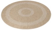 Dywan sznurkowy Comilla beżowy 120 cm x 120 cm koło