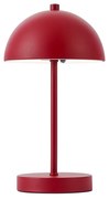 Zewnetrzna Zewnętrzna lampa stołowa ciemnoczerwona z LED, 3-stopniowy ściemniacz, IP44, ładowalna - Keira Nowoczesny Oswietlenie zewnetrzne