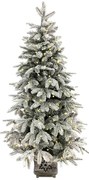 Choinka sztuczna PE Świerk Arktyczny w doniczce 150cm 250LED