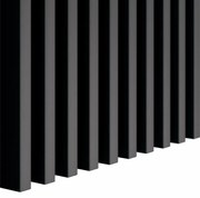 Lamele ścienne 15 szt. czarny mat B8-A62
