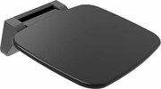 POLYSAN CW1220B Saap black składane siedzisko prysznicowe, 35 x 32,8 cm, czarny