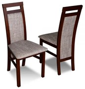 Krzesła drewniane do restauracji tapicerowane RK-75 bukowe