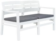 Ogrodowa ławka z poduszkami W4-P80