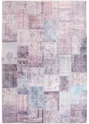 Dywan bawełniany Pescara patchwork pastelowy 80 cm x 150 cm