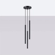 Lampa wisząca ARCHE 3P czarna