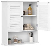 Szafka ścienna do łazienki 60x20x70 cm