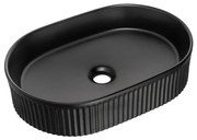 COMAD BEYOND 5 BLACK (E-6564) - Umywalka na blat BEYOND 48x32,5 cm czarna