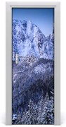 Naklejka na drzwi samoprzylepna Giewont Tatry
