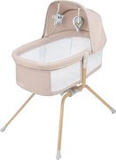 Lionelo - Łóżeczko turystyczne 3w1 MALIN EVO Beżowy Naturalny