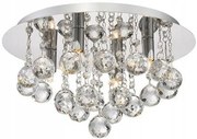 Kryształowa Lampa Sufitowa Plafon Żyrandol Glamour APP403-C