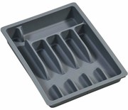 Kesper 30087 Organizer uniwersalny, 6 lub 8 przegródek, szary