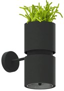 Czarny kinkiet kwietnik - EX605 E8-H85