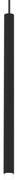 Lampa wisząca MONZA BLACK 1xG9 max 8W LED, czarna, tuba, pojedyncza