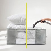 Plastikowy próżniowy pojemnik do przechowywania ubrań 60x45x25 cm – Homéa