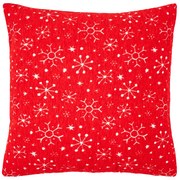 4Home Poszewka na poduszkę Snowfall in Red, 45 x 45 cm