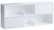Półka z szafką Flora White