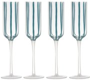 Kieliszki do szampana zestaw 4 szt. 180 ml Stripe – Ladelle